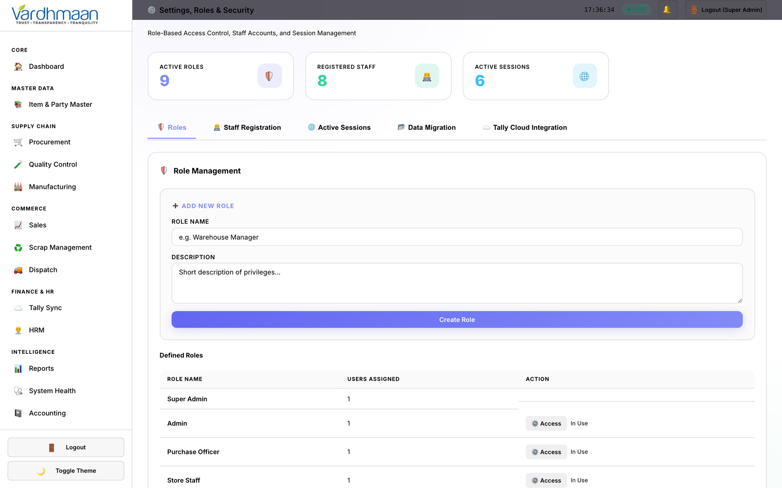 Settings & Data Migration